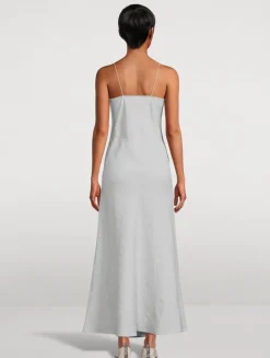 Lurex Slip Dress