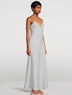 Lurex Slip Dress