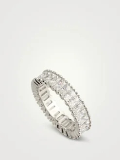 Matrix Baguette Crystal Ring