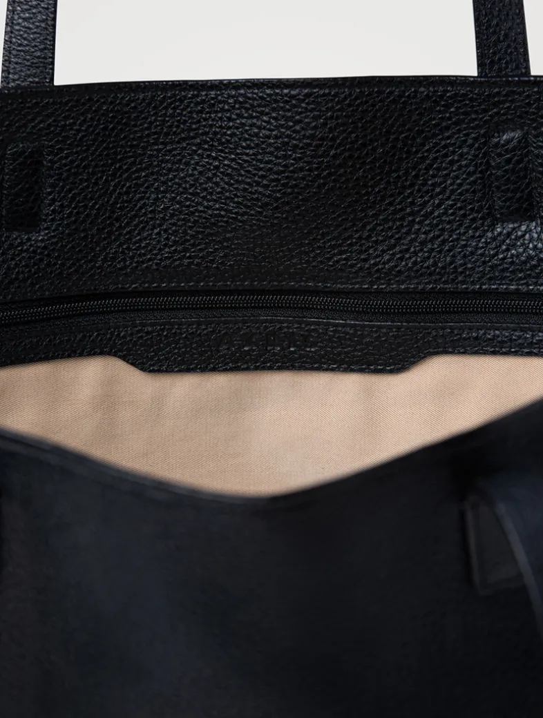 Medium Ai Leather Shoulder Bag