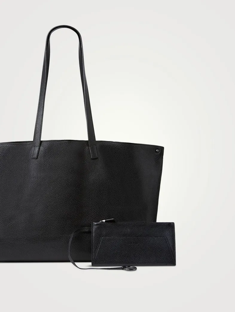 Medium Ai Leather Shoulder Bag