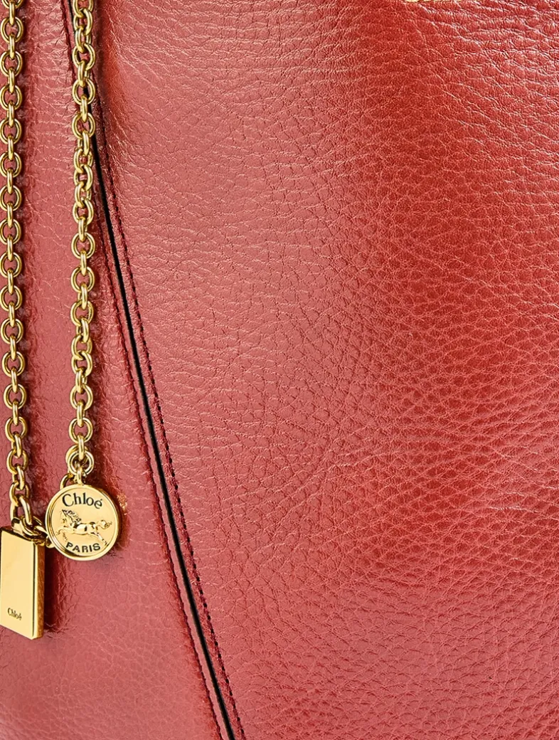 Medium Chloé Spin Leather Tote Bag