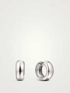 Medium Chunky Hoop Earrings
