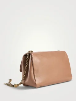 Medium Heritage Leather Shoulder Bag