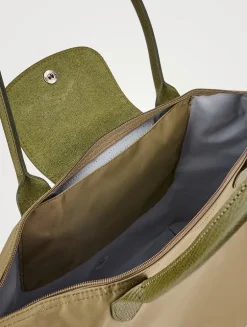 Medium Le Pliage Green Tote Bag