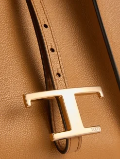 Medium T Timeless Leather Shopping Bag