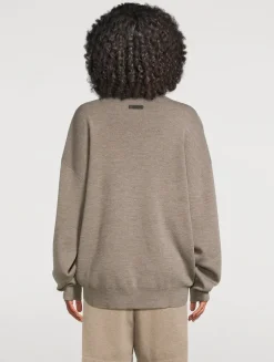 Merino Wool Crewneck Sweater