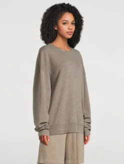 Merino Wool Crewneck Sweater