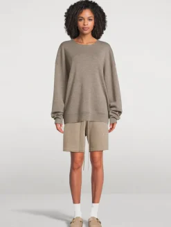 Merino Wool Crewneck Sweater