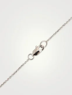 Micro Aztec Sterling Silver Starburst Necklace With Topaz