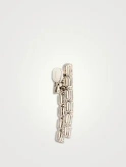 Millenia Crystal Clip Drop Earrings