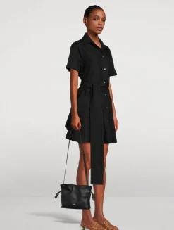 Mini Flamenco Leather Clutch
