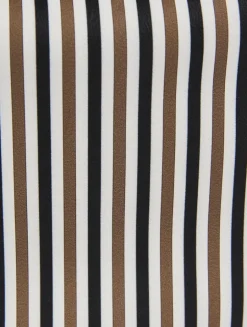 Mini Jodie Shoulder Bag In Stripe Print
