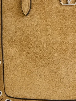 Mini Nellcôte Embellished Suede Tote Bag