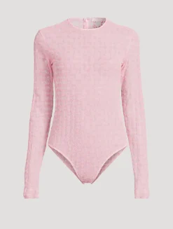 Monogram 72 Tulle Bodysuit