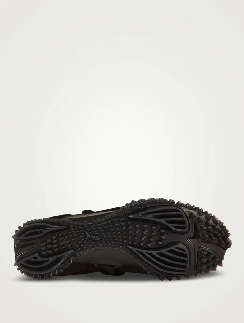 Mostro Fey Satin Ballerina Sneakers