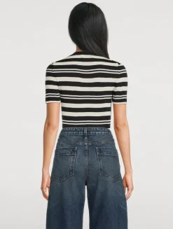 Oaklynn Silk Knit Top