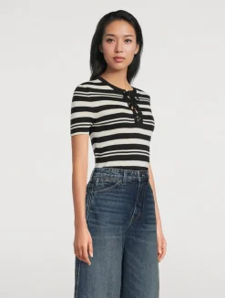 Oaklynn Silk Knit Top