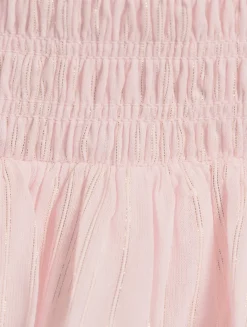 Ollyn Smocked Mini Skirt