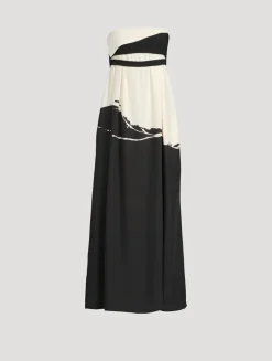 Ophelia Printed Maxi Dress