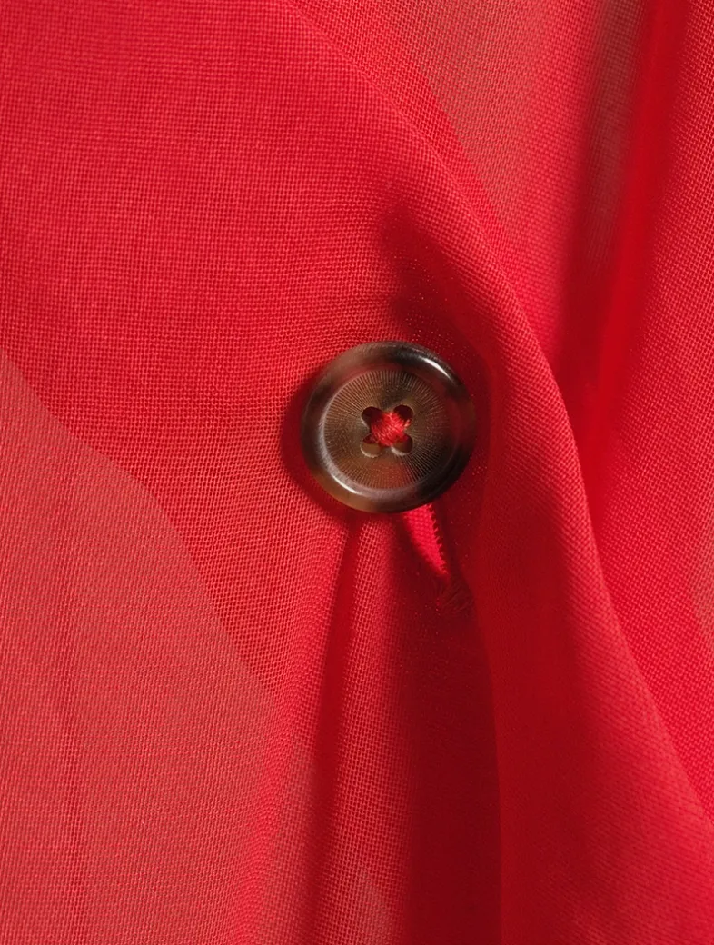 Organza Shirt Dress
