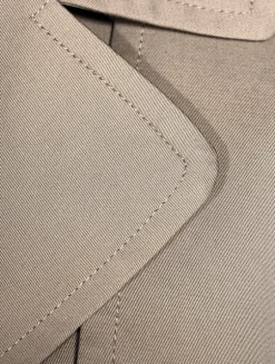 Oversized Cotton Gabardine Trench Coat