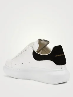 Oversized Leather Sneakers