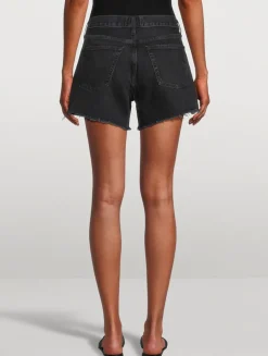 Parker Long Denim Shorts