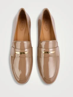 Patent Leather Penny Loafers