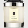 Peony & Blush Suede Home Candle