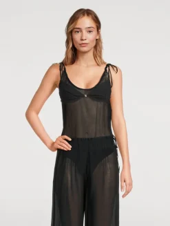 Pintuck Cami