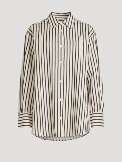Plaza Shirt In Stripe Print