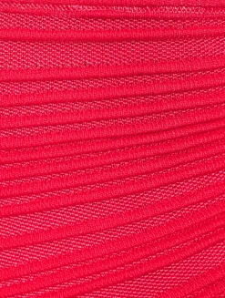 Pleated Pencil Skirt