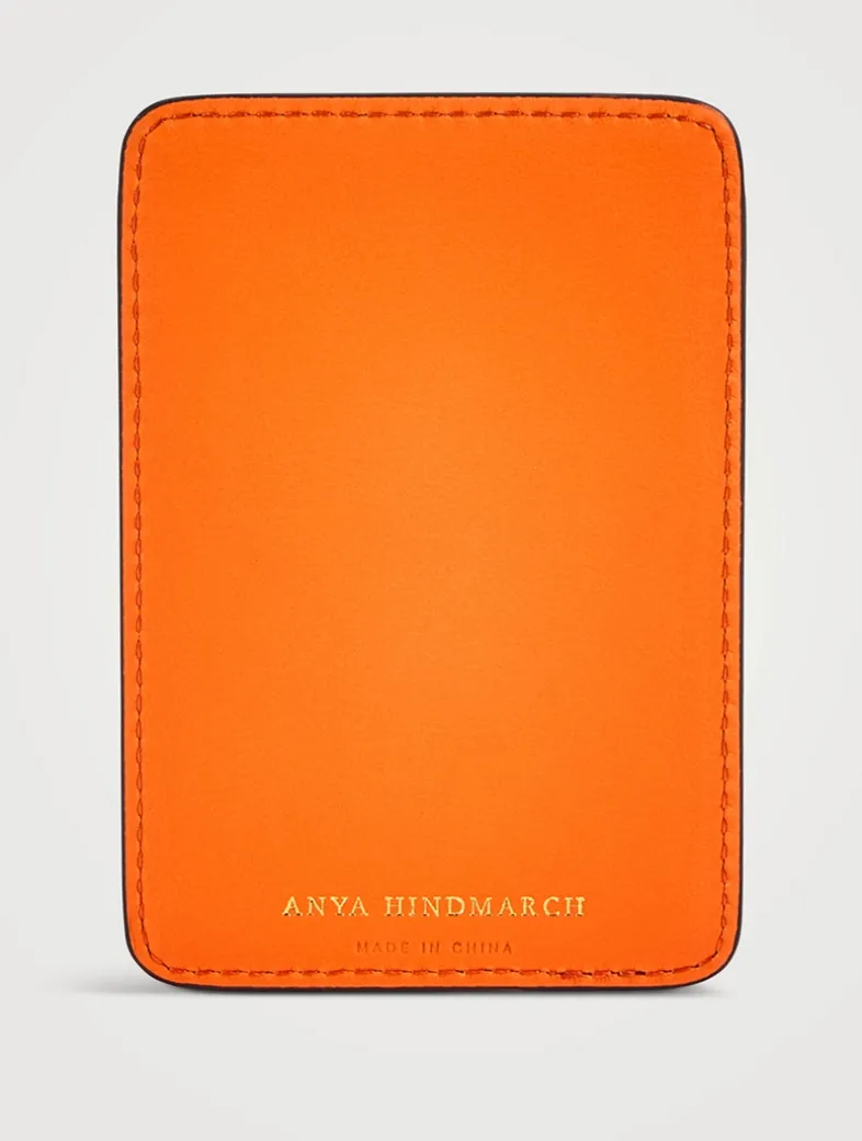 Priority Baggage Leather Magnetic Card Case