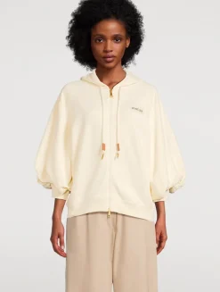 Puff-Sleeve Hoodie