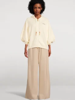 Puff-Sleeve Hoodie
