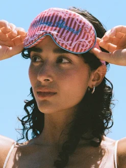 Pure Silk Contour Sleep Mask - Welcome Aboard
