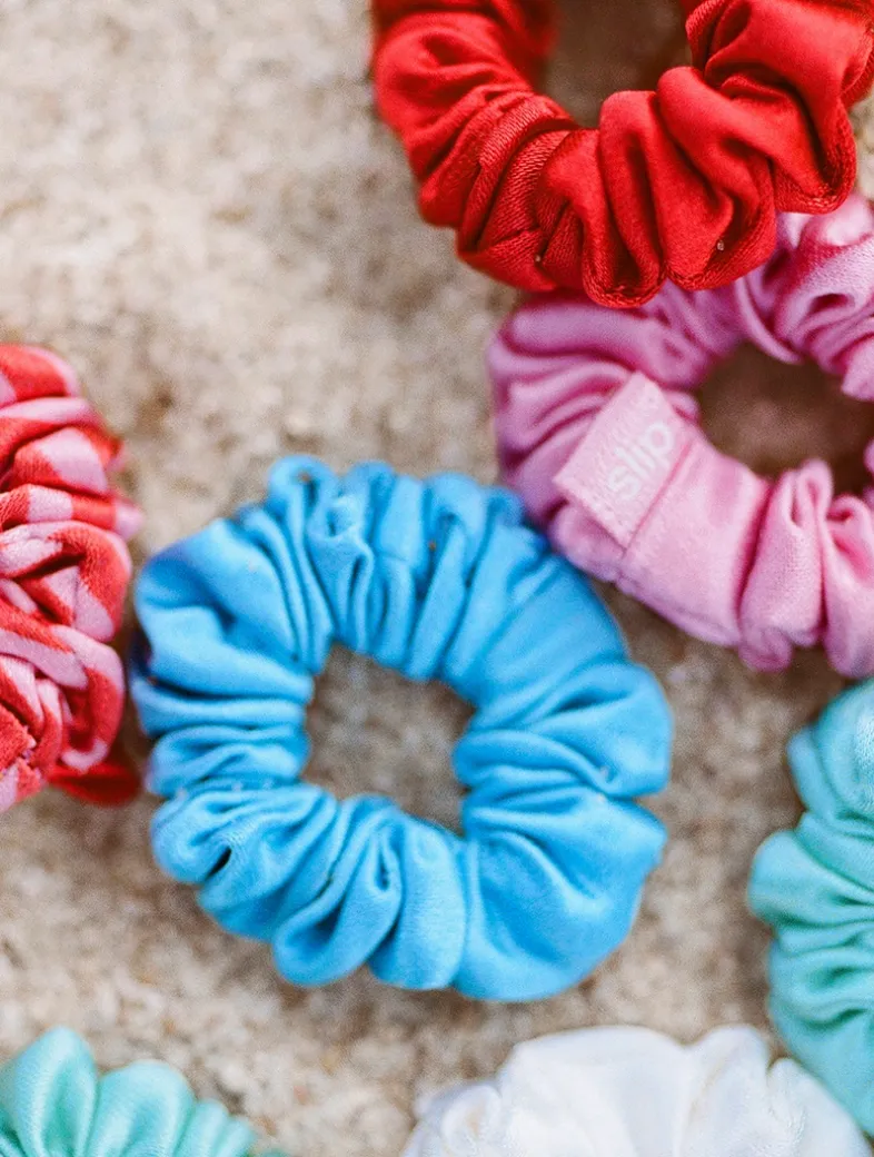 Pure Silk Minnie Scrunchies - Sundown