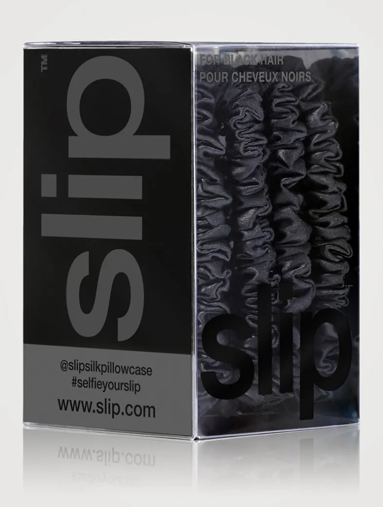 Pure Silk Skinny Scrunchies