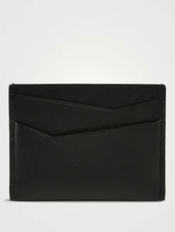Puzzle Edge Leather Card Holder
