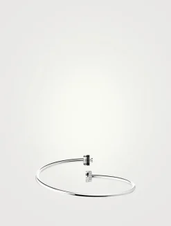 Quatre Black Edition 18K White Gold Bracelet With Black PVD And Diamonds