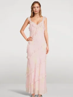 Radiance Ruffled Maxi Dress