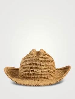 Raffia Cowboy Hat