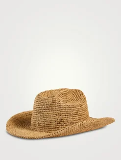 Raffia Cowboy Hat
