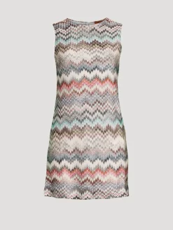 Raschel Mini Dress