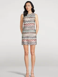 Raschel Mini Dress