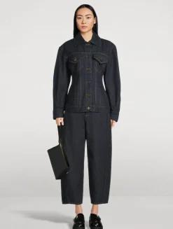 Raw Denim Cocoon Jeans