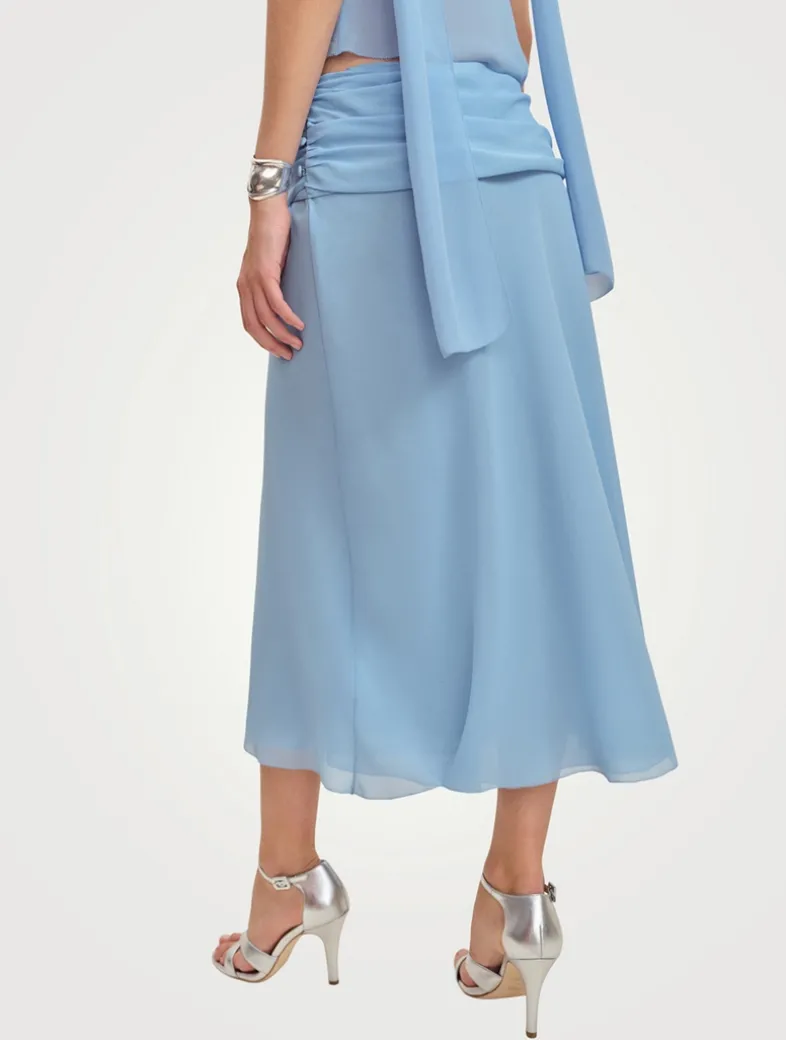Reformation x Devon Lee Carlson Olivia Midi Skirt