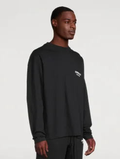 Relaxed Logo Long-Sleeve T-Shirt