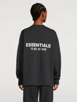 Relaxed Logo Long-Sleeve T-Shirt